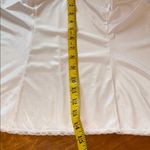 Vanity Fair Cream Fitted Sleeveless Chemise Photo 3