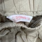 Ci Sono 👖  Linen Blend Wide Leg Capri Pants – Khaki – Women’s Medium 🌿 Photo 7