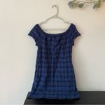 Madewell  Off the Shoulder Flannel Dress Photo 4