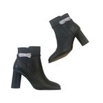 Draper James Leather Tegan Dress Boot Black with Buckle Size 10 NWT Photo 4