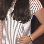 Old Navy  T-Shirt Dress Striped Photo 1