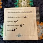 Aerie  Women's Crochet Floral Deets Vacay Puffed Long Sleeve Cropped Top Sz Small Photo 5