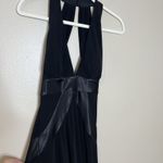Women's Y2K Black Dress Satin Long Withcy Vampy Whimsigoth Goth Event Wedding S Photo 2