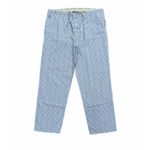 Robert Graham Lounge Pajama Pants Mens L Blue Gingham Print Drawstring Cotton Photo 0