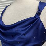 Donna Ricco New York NWT Blue Cocktail Dress 10P Photo 6