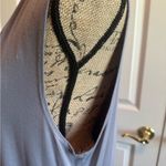 LOGO By Lori Goldstein GUC  V- Neckline Sleeveless Tank in Gray! Photo 3