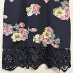 Vava by Joy Han Voom by Joy Han Slip Dress Small Black Floral Lace Cottagecore Y2K Photo 9