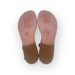 Coach Deadstock: new  ࿌ Raiven Hardware Turnlock Flat Sandals ࿌ Black Leather ࿌ Photo 12