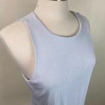 EXPRESS Body Contour High Neck Ribbed Bodysuit | WHITE | X-Large Photo 6