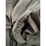 Abercrombie & Fitch  Black Dress Ruffle Neck Long Sleeve Tie Waist‎ Medium button Photo 6