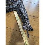 Roz & Ali Animal Print Women Blouse Size Large Lined Lightweight Business Casual Photo 6