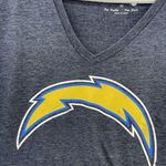 NFL Women's  Chargers T Shirt Women's V Neck Short Sleeve Size Medium Photo 9