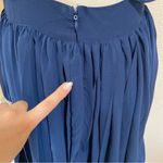 NWOT Splendid Charisma Navy Ruffled Pleated One Photo 5