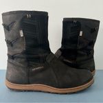 Merrell Ashland Vee Mid Waterproof Winter Black Boots Photo 1