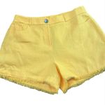 River Island  Boucle Raw-Hem Flared Shorts Size 16 bm Photo 2