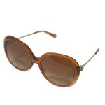 Coach  Tan Womens Horse And Carriage Hinged Sunglasses Photo 0