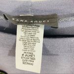 Sans Souci  embroidered lavender sweatshirt size small lightweight Photo 2