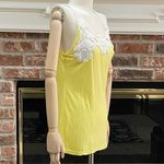 Forever 21 Vintage Y2K neon yellow top with embroidery / M / Excellent condition Photo 1