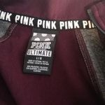 Victoria's Secret Victoria secret ultimate half zip maroon athletic running jacket women's large Photo 3