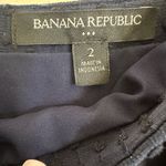 Banana Republic NEW! Swiss Dot Pencil Skirt Navy Blue Sz 2 Photo 5