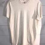 SKIMS boyfriend tee Shirt Heather oatmeal XS Photo 2