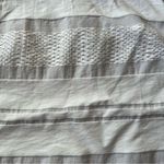 White House | Black Market  Sleeveless White Lined Women’s Top Size Medium Photo 2