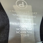 Tommy Hilfiger Black Sweater Dress Gold Buttons Ruffle Cuff – XL Photo 5