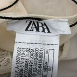 ZARA  Lace Bodysuit Sheer Teddy Ivory Sheer Bustier Lingerie Bralette Size XS Photo 5