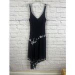 R & M Richards Women's Vintage Boho Whimsygoth Fairy Handkerchief Dress Size 8 Photo 4