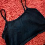 Missguided Blue Crop Top Photo 0