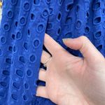 Cynthia Rowley Eyelet Fit & Flare Dress L Photo 3