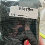 Loft  hunter green lace overlay crochet mix media long sleeve dressy top xs Photo 11