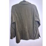 kim rogers  Hunter Green Shacket Jacket Size Medium Petite  Coat Photo 1