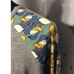 LuLaRoe New NWT Disney Donald Duck PLUS size 2XL Randy Top Baseball Photo 4