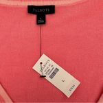 Talbots Pink Vneck Cardigan Grandpa Sweater NEW Large Photo 2