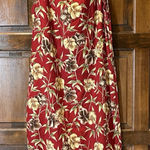 Tori Richard  Honolulu Hawaii Size 10 Vintage Hawaiian Print Dress Sleeveless Photo 0