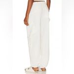 AGOLDE Ginerva Cotton Cargo Pants white size small Photo 2