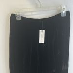 Velvet by Graham & Spencer Frida Black Velvet Wide Leg Pants Photo 5