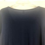 Old Navy  Long Sleeve Criss Cross Blue Top Size Large Photo 6