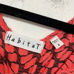 Habitat  Orange Sleeveless Knee Length Fit Flare Dress Womens S Lagenlook Modest Photo 5