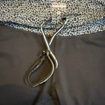 Nike  Dri FIT Women's Black Running Crops Leopard Print Athletic Leggings M # Photo 5