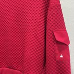 NWT Cali Sport Red Quilted Sport Pullover Photo 2