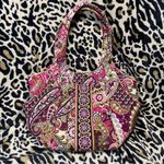 Vera Bradley  “Very Berry Paisley” (retired) side-by-side tote Photo 0