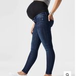 Blanqi Denim Belly Support Maternity Stretch Skinny Jeans Medium Wash NEW Size 2 Blue Photo 14