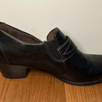 Aerosoles A2 Soul Shoes Womens Size 9 Black Comfort Block Heel Slip On Loafers Photo 5