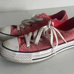 Converse Unisex Sneakers Size 5 Women’s Ox Ultra Red White Black Photo 0