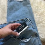 Abercrombie & Fitch Curve Love The Straight Mid Rise Jeans Photo 3