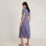 Marine layer  Emlyn Midi Wrap Dress in Marlin Palm Print size L Photo 3