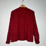 Pilcro  Anthropologie The Whitney Trapeze Buttondown in Raspberry Size Small Photo 7
