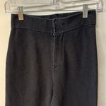 Anthropologie Womens size S sweater pants High Rise Wide Leg Flare Knit black Photo 3